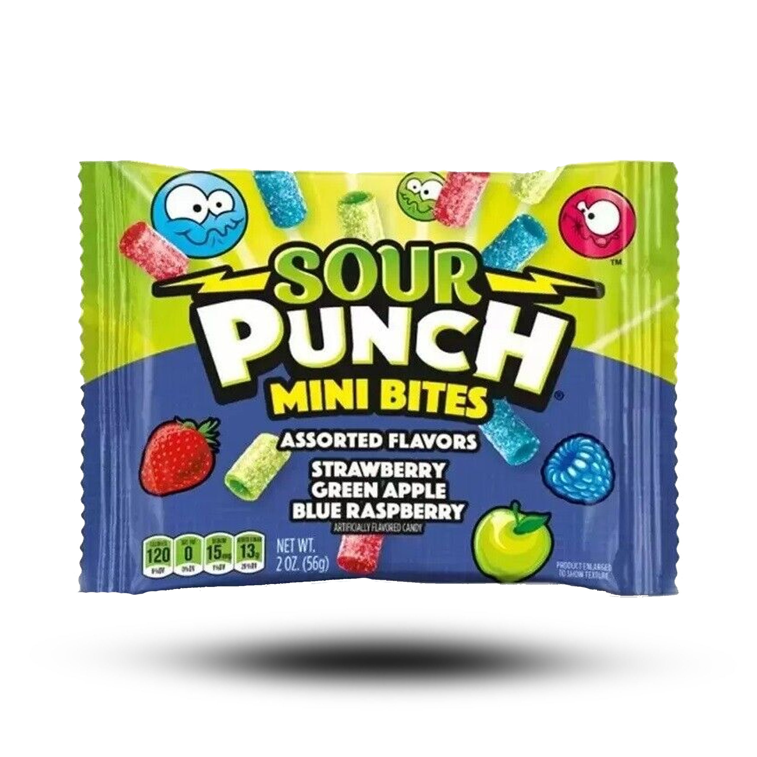 Sour Punch Assorted Mini Bites 56,7g Mode