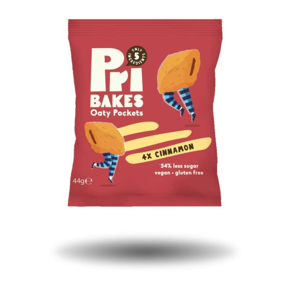 Pri s Bakes Oaty Pockets Cinnamon 44g Zu verkaufen