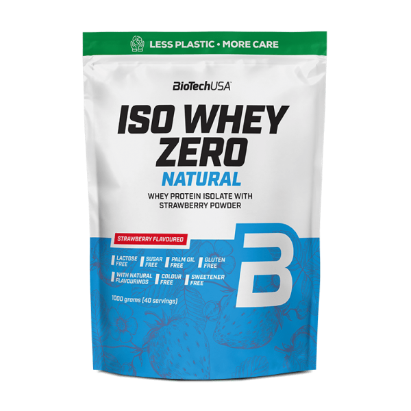 Iso Whey Zero Natural whey protein isolate based beverage powder- 1000 g Online-Verkauf – Bild 2